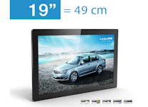 19 Zoll Digitales LCD Werbedisplay AD-PF19H7 19 Zoll Digitales LCD Werbedisplay AD-PF19H7