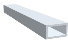 Aluminium Rechteckrohr Aluminium Rechteckrohr