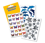 Sticker (Aufkleber) / Kunststoff-Folie