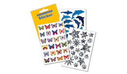 Sticker (Aufkleber) / Kunststoff-Folie Sticker (Aufkleber) / Kunststoff-Folie