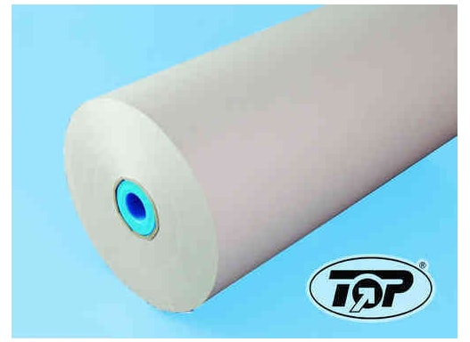 Einschlagpapier Cellulose weiß 40cm 40g auf Rolle 8kg 1Ro.
