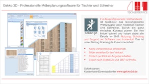 Möbelplanungssoftware Gekko3D Möbelplanungssoftware Gekko3D