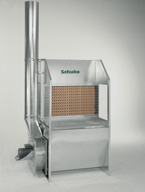 Farbnebelabsaugtisch Schuko SaugBoy Farbnebelabsaugtisch Schuko SaugBoy