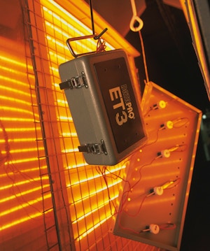 DATAPAQ EasyTrack3 Temp. Profil Pulverbeschichtung DATAPAQ EasyTrack3 Temp. Profil Pulverbeschichtung