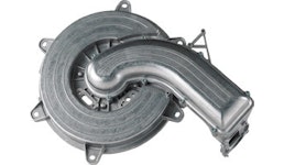 Heiztechnik: zweiteiliges Brennergehäuse für Gasbrennwertsysteme Heiztechnik: zweiteiliges Brennergehäuse für Gasbrennwertsysteme