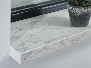 Design-Innenfensterbank Stonosil aus PVC Design-Innenfensterbank Stonosil aus PVC