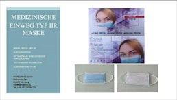 CRISTAL Medizinische 3-Schicht-Maske Typ IIR (Hergestellt in Bulgarien) CRISTAL Medizinische 3-Schicht-Maske Typ IIR (Hergestellt in Bulgarien)