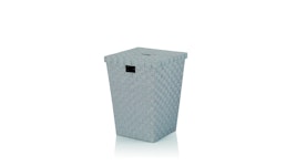 Wäschebox Alvaro PP-Faserband grau 40x40x52cm Wäschebox Alvaro PP-Faserband grau 40x40x52cm