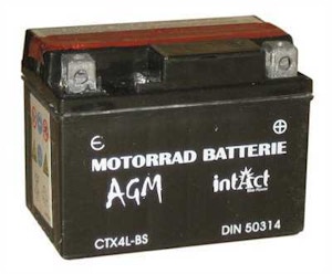 Starterbatterie Intact Bike-Power AGM 50314 12V 3Ah Starterbatterie Intact Bike-Power AGM 50314 12V 3Ah