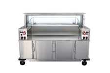 Aircleaning-System (ACS) - Frontcooking - mit Schrankfächern Aircleaning-System (ACS) - Frontcooking - mit Schrankfächern