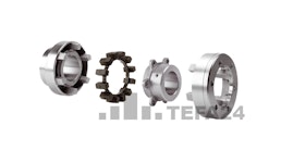 POLY-NORM ADR elastische Kupplung 3 teilig, zylindrisch gebohrt mit Passfedernut, Baugröße 38 laut KTR-Katalog POLY-NORM ADR elastische Kupplung 3 teilig, zylindrisch gebohrt mit Passfedernut, Baugröße 38 laut KTR-Katalog