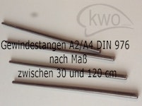 Gewindestangen Edelstahl A2/A4 DIN 976 Gewindestangen Edelstahl A2/A4 DIN 976