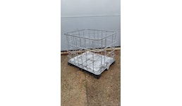 IBC GB 800L Stahl-PE. Holzpalette IBC GB 800L Stahl-PE. Holzpalette
