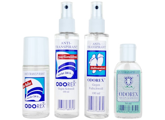 Odorex gegen Schweiß