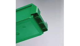 Auflagedeckel glasklar für Sichtlagerkasten Gr.5 L290xB140mm