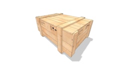 Holzkiste für mittlere Lasten Holzkiste für mittlere Lasten