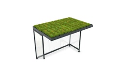 Dachbegrünungssystem GREEN+ für alle Modelle K4, GREEN+ Economy für Überdachung K4 Dachbegrünungssystem GREEN+ für alle Modelle K4, GREEN+ Economy für Überdachung K4