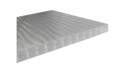 Stegplatte 16mm X-Struktur UV opal Breiten: 0.98m / 1.2m Längen: 1m - 7m Stegplatte 16mm X-Struktur UV opal Breiten: 0.98m / 1.2m Längen: 1m - 7m