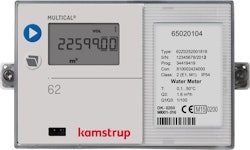 Ultraschall-Wasserzähler Multical 62 Q3 = 1,6 m3/h (Qn 0,6) BL 110mm G3/4B für Kaltwasser Ultraschall-Wasserzähler Multical 62 Q3 = 1,6 m3/h (Qn 0,6) BL 110mm G3/4B für Kaltwasser