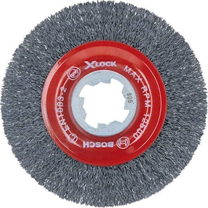 Bosch Accessories Scheibenbürste Clean for Metal X-LOCK, gewellt, 115 mm, 0 Bosch Accessories Scheibenbürste Clean for Metal X-LOCK, gewellt, 115 mm, 0