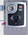 Elektroschloss mit Chip für Spindschrank Elektroschloss mit Chip für Spindschrank