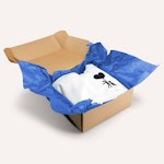 Seidenpapiere, Seidenpapier dunkelblau