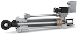 Zylinder der Reihen 120 und 300 mit integriertem Wegmesssystem Zylinder der Reihen 120 und 300 mit integriertem Wegmesssystem