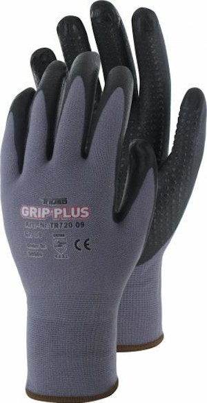 TRIUSO Grip Plus, Nylon-Strickhandschuh mit Nitril-Noppen TRIUSO Grip Plus, Nylon-Strickhandschuh mit Nitril-Noppen