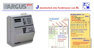 Intelligente Stempeluhr ARGUS-J Intelligente Stempeluhr ARGUS-J