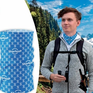 Sherloop® das Multifunktionstuch für jede Aktivität und Jahreszeit! Sherloop® das Multifunktionstuch für jede Aktivität und Jahreszeit!