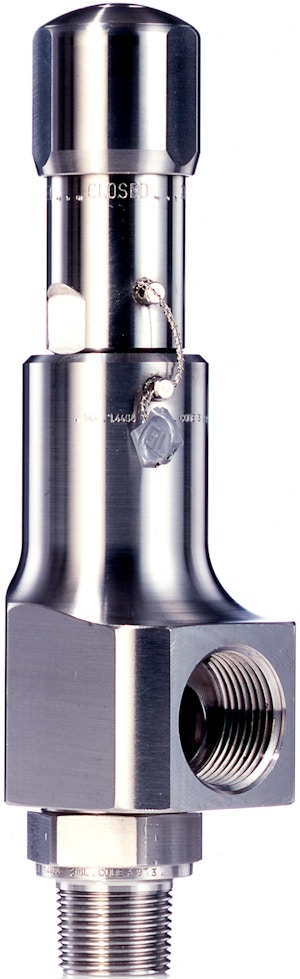 Gewinde-Normal-Sicherheitsventil 437/438/439/ Compact Performance Gewinde-Normal-Sicherheitsventil 437/438/439/ Compact Performance