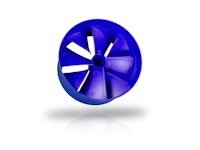 Rotor für Kleinstwasserkraftwerk aus PC/ABS Rotor für Kleinstwasserkraftwerk aus PC/ABS