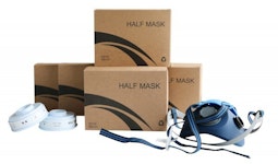 Set 5 x Halbmaske Modell 0503E & 5 Paar Filter 0503 Set 5 x Halbmaske Modell 0503E & 5 Paar Filter 0503