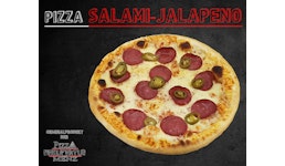 Pizza Salami-Jalapeño Pizza Salami-Jalapeño