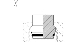 Voss Verschlussstopfen ohne Mutter VKA06 // VSTL 6/S 6 M OR Voss Verschlussstopfen ohne Mutter VKA06 // VSTL 6/S 6 M OR