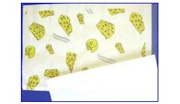Aroma-Frisch, Einwickelpapier mit Käsemuster Aroma-Frisch, Einwickelpapier mit Käsemuster