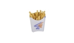 Pommes-Frites-Schütte aus Papier Pommes-Frites-Schütte aus Papier