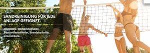 Beachvolleyballfeldreinigung / Volleyballfeldreinigung Beachvolleyballfeldreinigung / Volleyballfeldreinigung