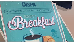 DISPA® Papierplatte Kartonposter FSC®-zertifiziert DISPA® Papierplatte Kartonposter FSC®-zertifiziert