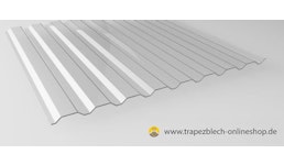 Lichtplatte PVC 20/138LA für Wandprofil Stärke 1,4 mm Breite 1,14 m glasklar-bläulich Lichtplatte PVC 20/138LA für Wandprofil Stärke 1,4 mm Breite 1,14 m glasklar-bläulich