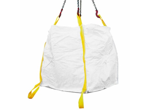 Big Bag Schüttgut 90x90x90cm mit 2 Bodenschlaufen (0,7m³) , 1.000 kg
