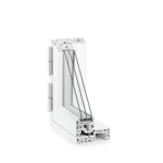Das außenöffnende 120mm Fenstersystem aus dem Hightech-Werkstoff RAU-FIPRO Das außenöffnende 120mm Fenstersystem aus dem Hightech-Werkstoff RAU-FIPRO