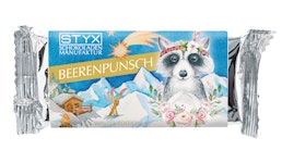 BIO-Edelbitterschokolade gefüllt mit Beerenpunsch-Ganache BIO-Edelbitterschokolade gefüllt mit Beerenpunsch-Ganache