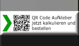 QR Code Aufkleber QR Code Aufkleber