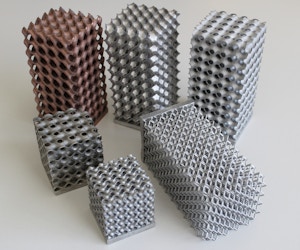 Metalle, zellulare, Designte offenzellige Feingussstrukturen aus Aluminium, Kupfer und Edelstahl Metalle, zellulare, Designte offenzellige Feingussstrukturen aus Aluminium, Kupfer und Edelstahl
