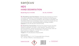 Sanicus HD5 Alkoholfreie Hand Desinfektionsmittel Sanicus HD5 Alkoholfreie Hand Desinfektionsmittel
