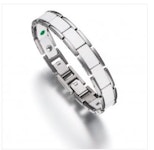 Lunavit Keramik/Titan Armband Olymp Jade Silber/Weiß Lunavit Keramik/Titan Armband Olymp Jade Silber/Weiß