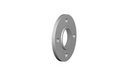 Gewindeflansch Stahl; Stahl; 1.0460; EN 1092-1; P250GH; B1; DN 100; PN 16; 114,3 mm Gewindeflansch Stahl; Stahl; 1.0460; EN 1092-1; P250GH; B1; DN 100; PN 16; 114,3 mm