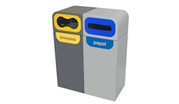 Recyclingbehälter Brüssel