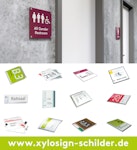Türschildersysteme und Raumkennzeichnungen Türschildersysteme und Raumkennzeichnungen